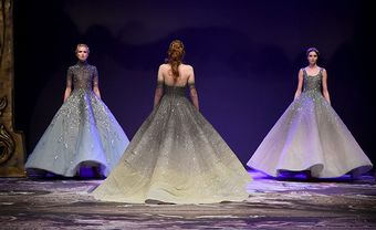 Bộ sưu tập váy cưới đẹp ma mị của Michael Cinco - Blog Marry