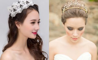 Vương miện cô dâu đẹp phong cách hoàng gia quý phái - Blog Marry