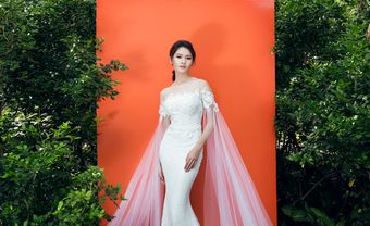 Á hậu Thuỳ Dung trong trẻo với váy cưới mùa hè - Blog Marry