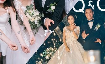 Chú rể 8X 'hào phóng' tặng mỗi khách mời một hình xăm trong đám cưới - Blog Marry