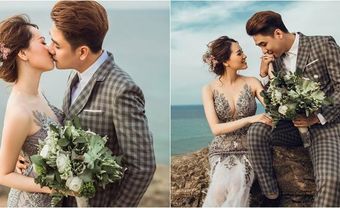 Ảnh cưới lãng mạn của Huy Nam và vợ đẹp không kém gì của Kelvin Khánh - Khởi My - Blog Marry