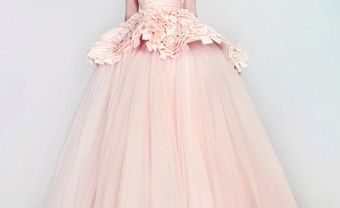 Váy cưới màu hồng pastel - Blog Marry