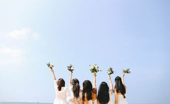 Tông xuyệt tông cho những cô nàng phù dâu - Blog Marry