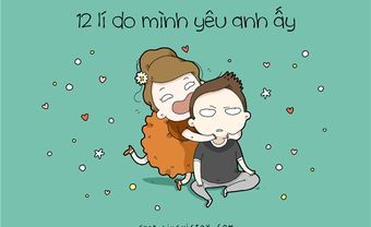 Bộ tranh "Vì sao mình yêu anh ấy" dễ thương đốn tim hàng loạt - Blog Marry