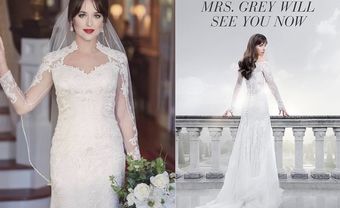 Anastasia Steele trở thành cô dâu trong 50 Sắc Thái phần 3 - Blog Marry