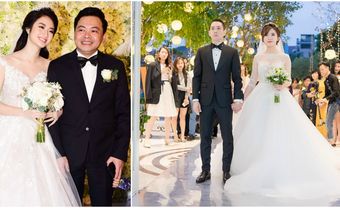 Những bộ váy cưới lộng lẫy và đắt tiền của sao Việt nửa đầu năm 2017 - Blog Marry