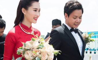 Nhà trai mang lễ vật gì đến lễ rước dâu Hoa hậu Thu Thảo? - Blog Marry