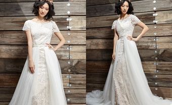 Váy Cưới Ren Lụa Thướt Tha, Hoang Dã Của Ivy &amp; Aster - Blog Marry