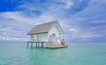 Chiêm Ngưỡng Đám Cưới Thần Tiên Giữa Thiên Đường Maldives - Blog Marry