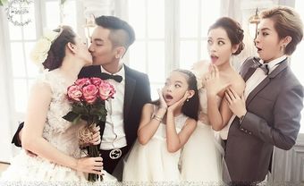 Chi Pu - Gil Lê đẹp lung linh trong ảnh cưới của Khánh Thi và chồng  Phan Hiển - Blog Marry