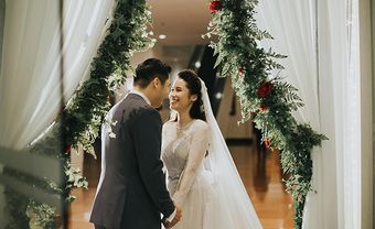 Đám cưới đỏ nhung ấm áp của cặp đôi 9X Hà Nội - Blog Marry