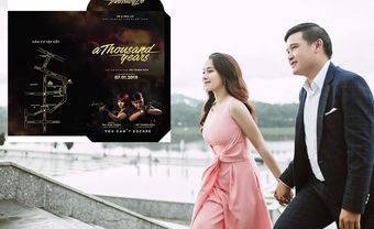 Đạo diễn Võ Thanh Hòa và Mai Bảo Ngọc lộ thiệp cưới như poster phim - Blog Marry