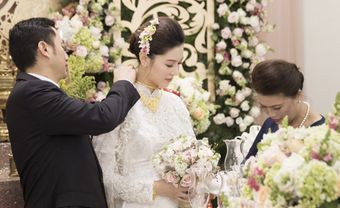 Ngọc Duyên đeo đầy vàng trong đám cưới với chồng đại gia tại Vũng Tàu - Blog Marry