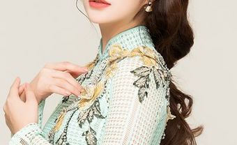 Những mẫu áo dài cưới pastel lên ngôi đầu xuân 2018 - Blog Marry