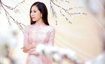 Áo dài cho cô dâu yêu phong cách Á đông - Blog Marry