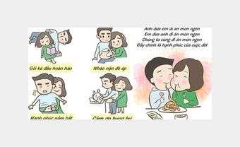 Hạnh phúc của một cô nàng khi có một nửa là chàng bụng bự - Blog Marry