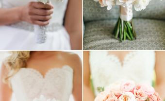 Hoa cưới cầm tay ombre chuyển sắc ấn tượng - Blog Marry