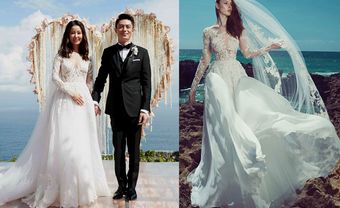 Váy cưới của sao nữ châu Á được may bởi những thương hiệu nào? - Blog Marry