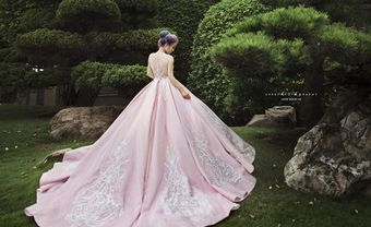 Váy Cưới Hồng Pastel Đẹp Dịu Dàng Cho Cô Dâu - Blog Marry