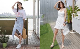 Street Style Hàn Tháng 7!! 20 Ý Tưởng Thời Trang Dạo Phố Xinh Hút Hồn - Blog Marry