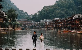 Ảnh cưới 120 triệu đồng ở Phượng Hoàng Cổ Trấn của uyên ương 9X - Blog Marry