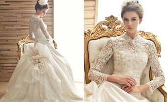 Váy cưới vintage sang trọng, phong cách chưa bao giờ lỗi mốt - Blog Marry