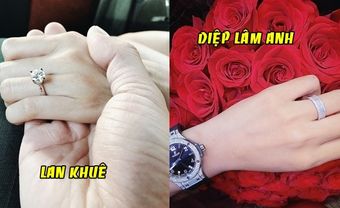 Không Chỉ Lan Khuê, Showbiz Việt Còn Có Nhiều Sao Sở Hữu Nhẫn Đính Hôn Tiền Tỷ - Blog Marry