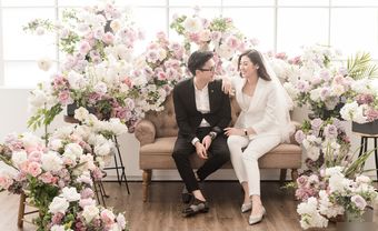 Ảnh cưới trong studio lần đầu được tiết lộ của Tú Anh - Blog Marry