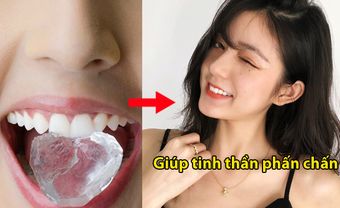 Thói Quen Nhai Đá Rào Rào Tưởng Hại Nhưng Cũng Mang Lại Lợi Ích Bất Ngờ Đấy! - Blog Marry