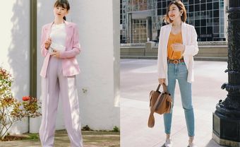 15 cách biến hóa với áo blazer chuẩn thời thượng mà các nàng sẽ muốn diện suốt cả mùa Thu/Đông này - Blog Marry