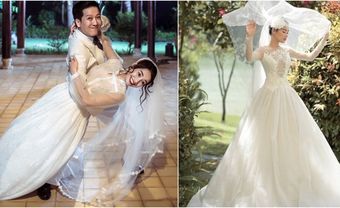 Nhắn Nhã Phương Xinh Như Công Chúa Trong Những Bộ Váy Cưới Trước Khi Theo Trường Giang Về Dinh - Blog Marry