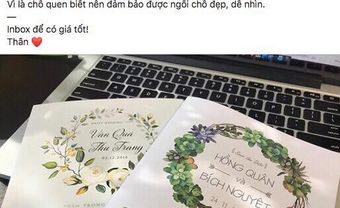 Chuyện 'bá đạo' mùa cưới: Rao bán thiệp mời cưới, dân tình thi nhau 'sale kịch sàn' - Blog Marry