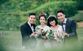 2 cặp uyên ương rủ nhau chụp ảnh cưới tập thể ở Đà Lạt, Nha Trang - Blog Marry