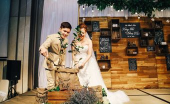 Uyên ương 9X mang cả quán trà, cà phê vào tiệc cưới - Blog Marry