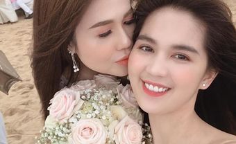 Dàn sao Việt nô nức dự tiệc cưới chị gái Ngọc Trinh ở Nha Trang - Blog Marry