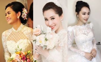 Phong cách trang điểm ngày cưới của sao Việt thay đổi qua các năm - Blog Marry