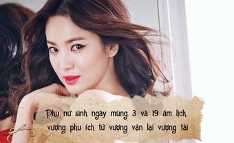 Dự đoán vận mệnh cuộc đời qua ngày sinh âm lịch - Blog Marry