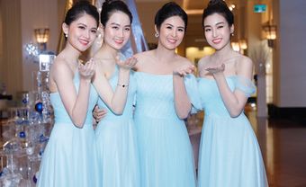 Dàn phụ dâu "Hoa hậu" và sao Việt nô nức tham dự hôn lễ Thanh Tú - Blog Marry