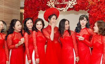 Lưu ý chọn áo dài cho phù dâu - Blog Marry