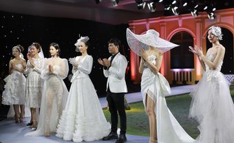 Đêm Gala 1 "rực lửa" với ca sĩ, show trình diễn BST cưới ReWrite của NTK Phan Quốc An - Blog Marry