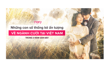 Những con số thống kê ấn tượng về ngành cưới tại Việt Nam trong 3 năm gần đây - Blog Marry