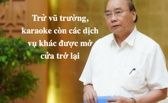 Tin vui: Thủ tướng đồng ý để các dịch vụ kinh doanh không thiết yếu được mở cửa trở lại bình thường, trừ vũ trường và karaoke - Blog Marry