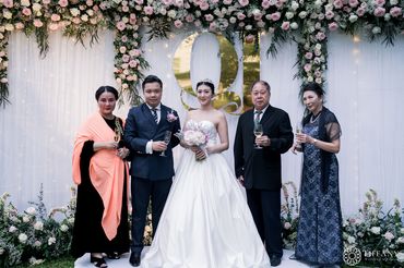Trang trí tiệc cưới hội trường - Khách sạn hoa tươi - Style 3 - Tiffany Wedding and Event - Hình 10