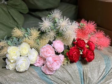 Hoa vải cao cấp - Midori Shop - Phụ kiện trang trí ngành cưới - Hình 139