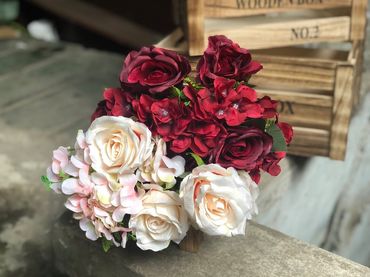 Hoa vải cao cấp - Midori Shop - Phụ kiện trang trí ngành cưới - Hình 121