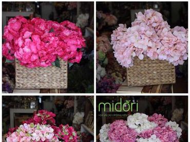 Hoa vải cao cấp - Midori Shop - Phụ kiện trang trí ngành cưới - Hình 4