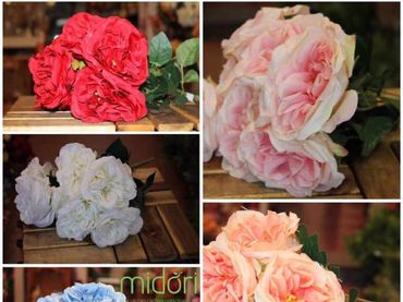 Hoa vải cao cấp - Midori Shop - Phụ kiện trang trí ngành cưới - Hình 2