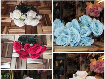 Hoa vải cao cấp - Midori Shop - Phụ kiện trang trí ngành cưới - Hình 6