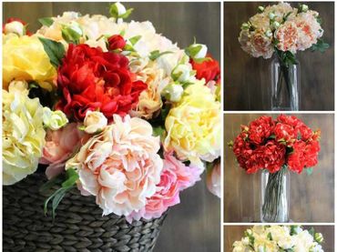 Hoa vải cao cấp - Midori Shop - Phụ kiện trang trí ngành cưới - Hình 8