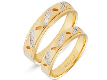 Nhẫn cưới Les Etoiles NC 245A - Huy Thanh Jewelry - Hình 1